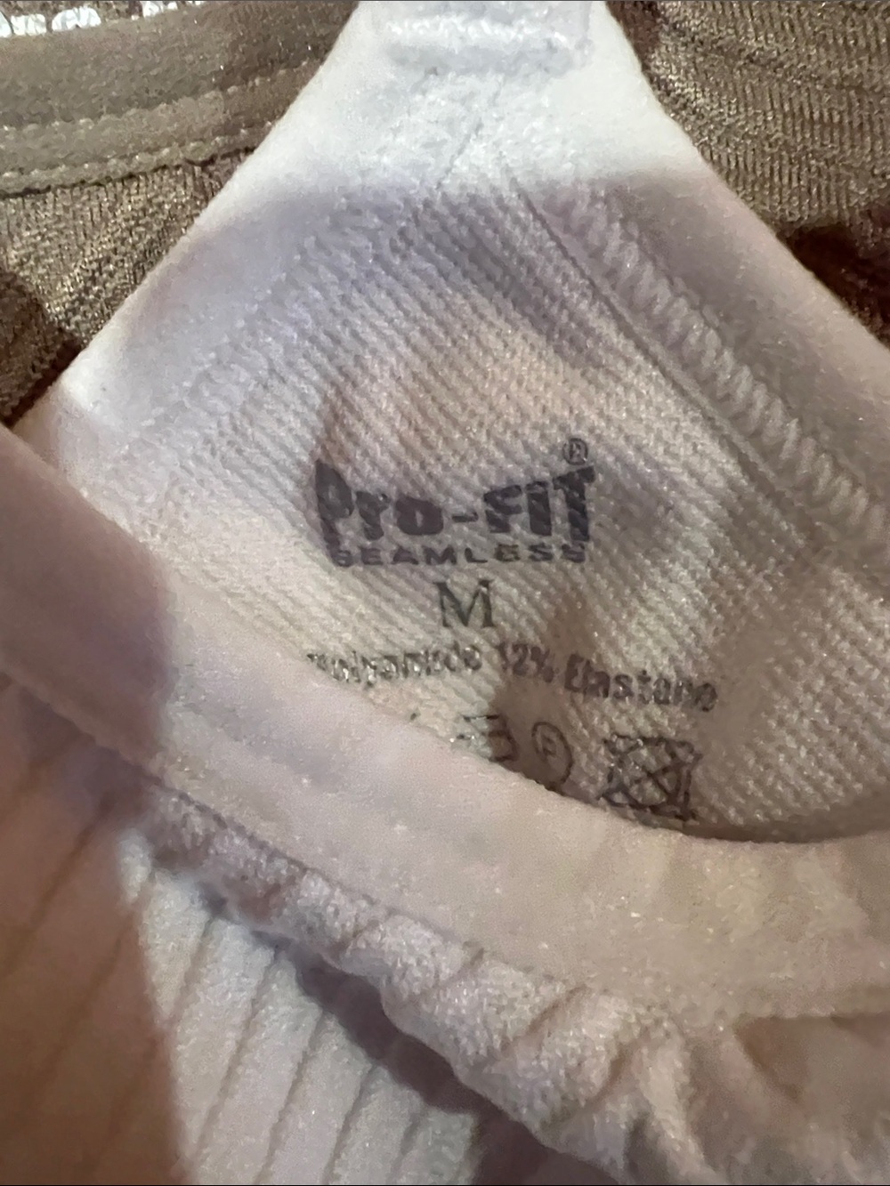 Everyday Seamless Racerback Bralette - White, Coral, Taupe (4 Pack) - Picture 8 of 8